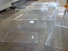 *Four Perspex Display Stands