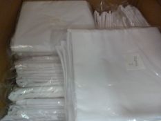 *30 White 90"x90" Tablecloths