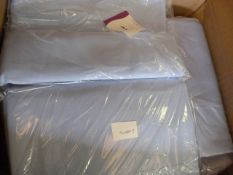 *108"x90" Tablecloths (11x Light Blue, 9x Yellow &