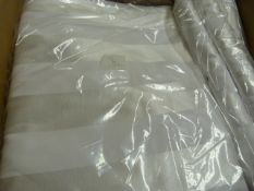 *Ten 132" Round White Tablecloths (Damask)