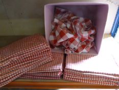 *~26 Red & White Table Cloths