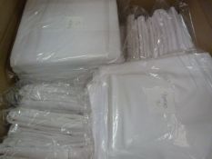 *25 White 90"x90" Tablecloths