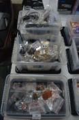 Three Boxes of Jewellery; Pendants, Earrings, and