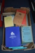 Box of Nautical Books