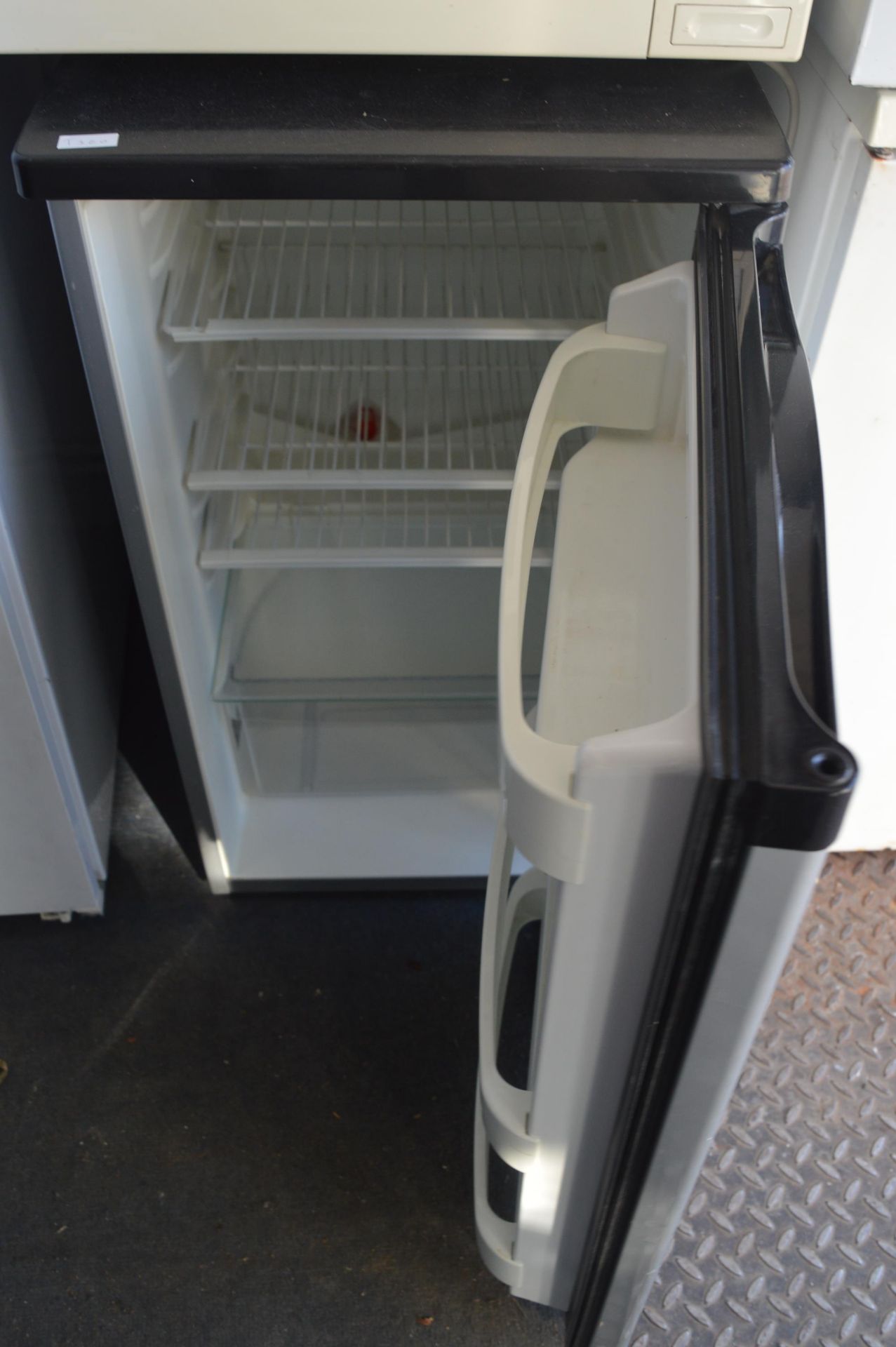 Silver Black Whirlpool Fridge - Image 2 of 2