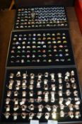 Three Trays of Costume Jewellery Rings