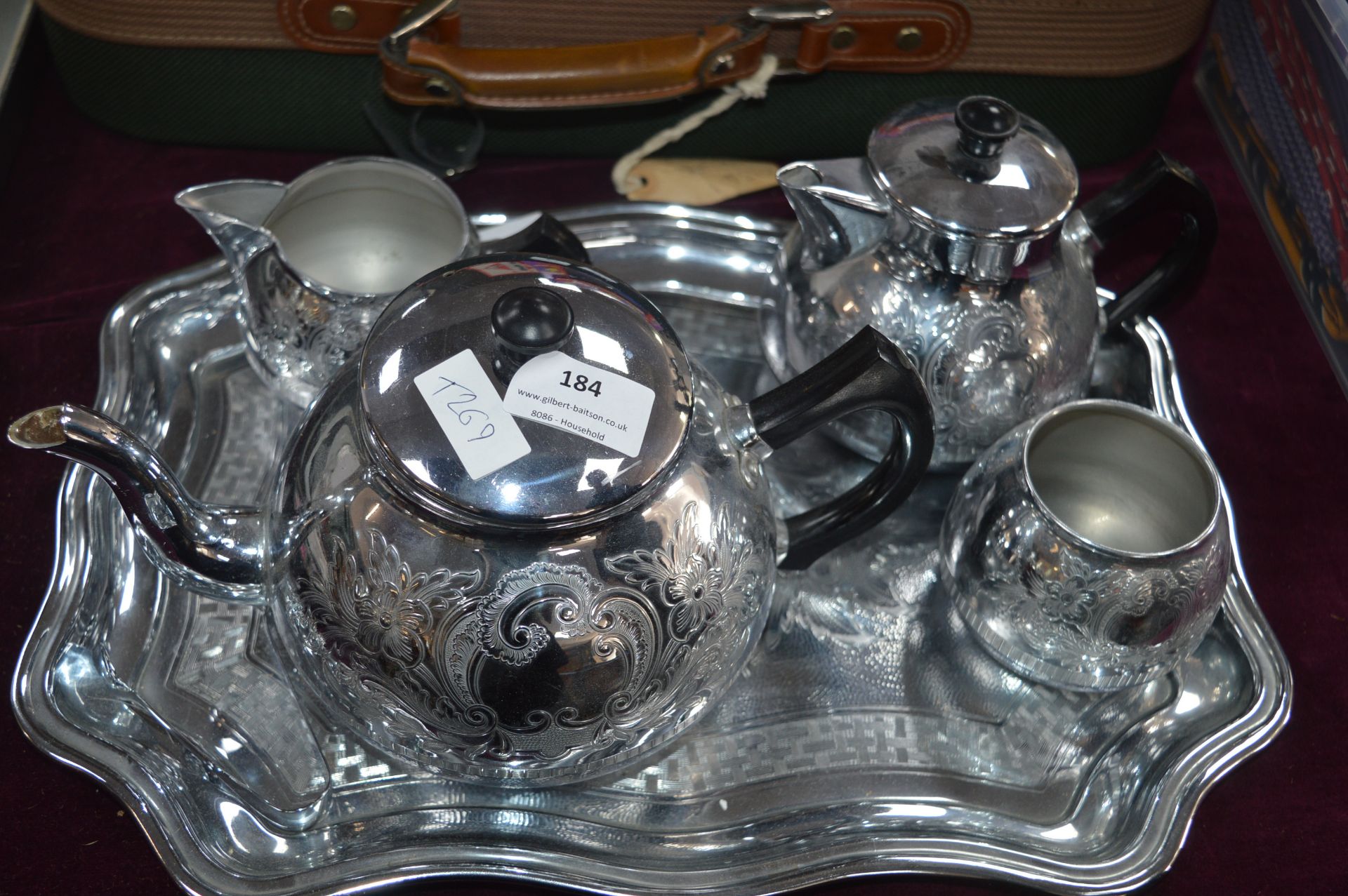 Tea Set on Tray