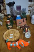 Pottery & Glassware Including Character Jugs, Cait