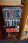 CD Storage Rack and Contents of CDs