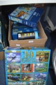 Box of Jigsaw Puzzles