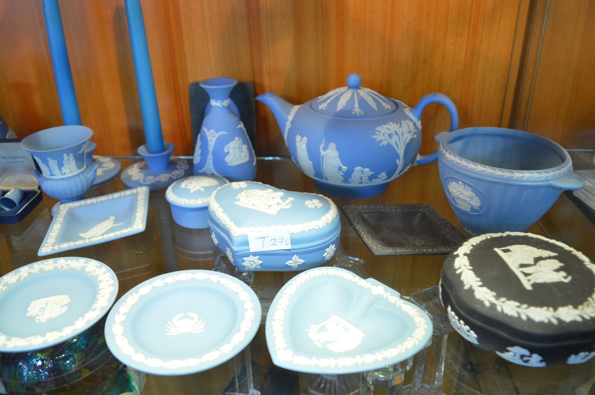 Collection of Wedgwood Blue & White Jasper Ware (3 - Image 2 of 3
