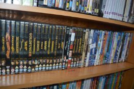 50 DVDs Including James Bond Films