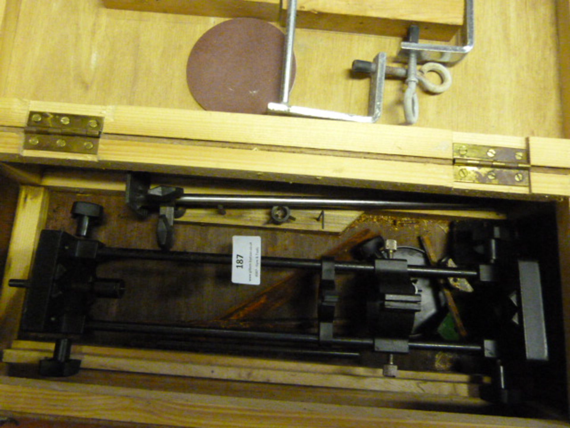 Box of Lathe Parts