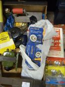 Miscellaneous Box of Tools and Accessories Includi