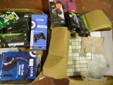 Small Quantity of Tiles and a Box of Remotes, Head