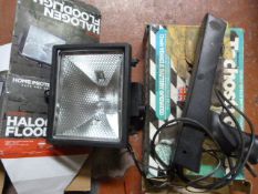 Halogen Flood Light and a 12V Tachostrobe