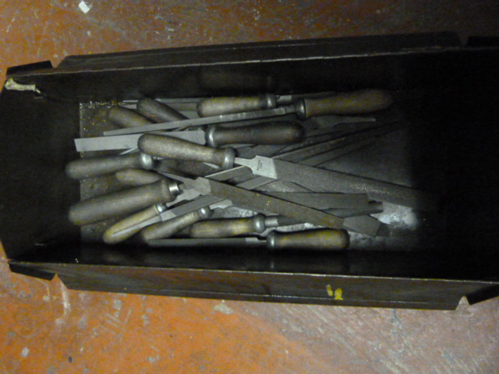 Toolbox with a Quantity of Files