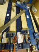 Three Sash Clamps and a 120x450 Clamp