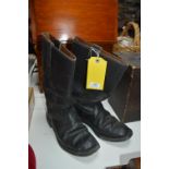 Pair of Gents Leather Military Boots