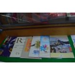 Seven Royal Mail Stamp Year Packs 1997 - 2005