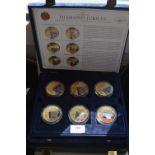 Westminster Diamond Jubilee Six Gold Plated Large