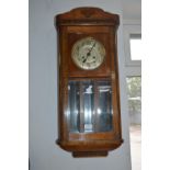 1930 Oak Wall Clock