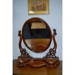 Victorian Mahogany Dressing Table Mirror - Some Fa