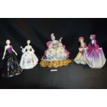 Five Figurines, Royal Doulton Caitlyn, Diana, Her