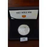 Guernsey First World War Centenary 5oz Silver Comm