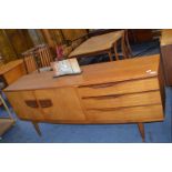 1960s Beautility Sideboard - Teak with Rosewood Ha