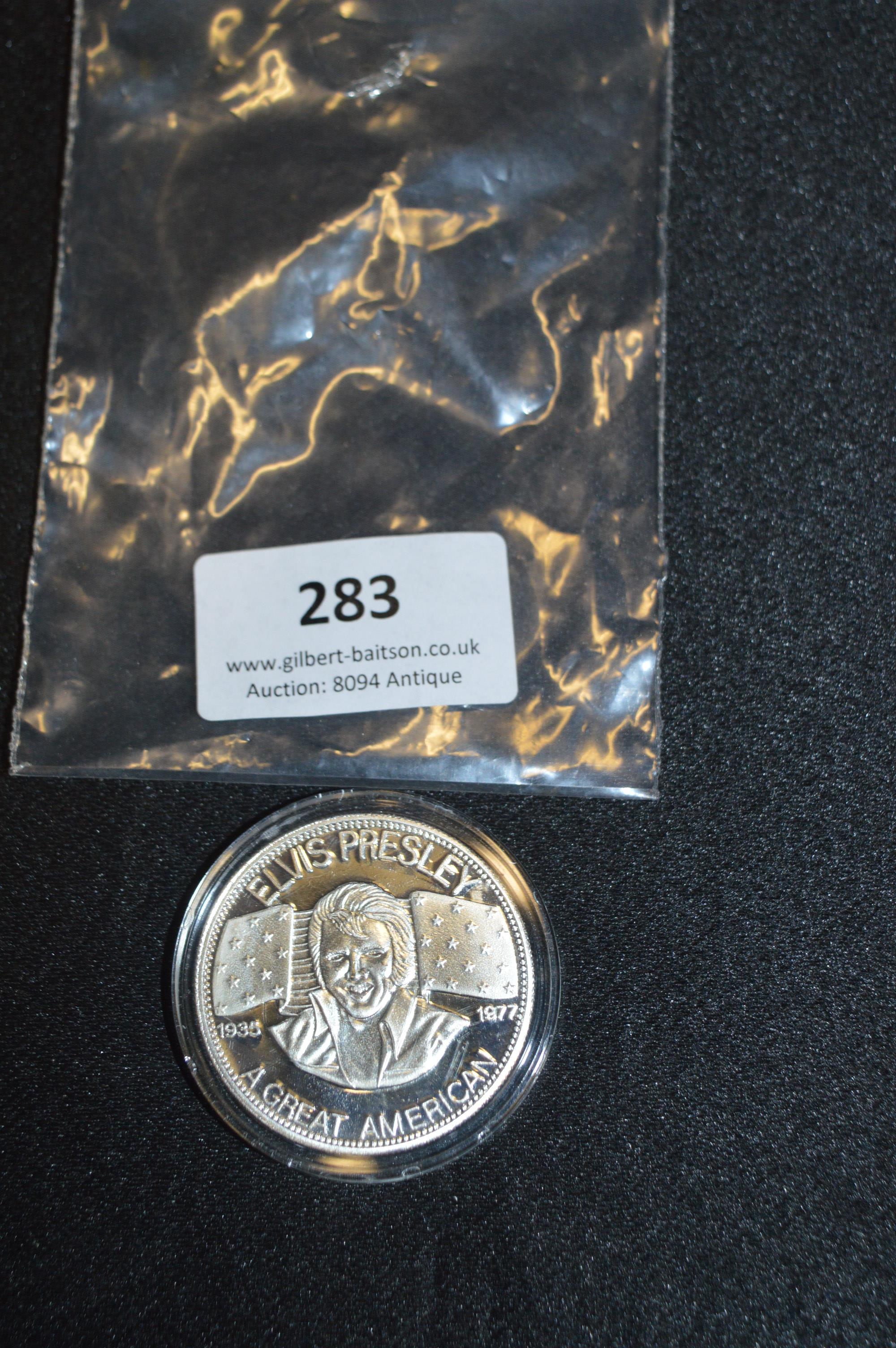 Elvis Presley Commemorative Coin 1 Troy ounce .999