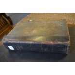 Large Leather Bound Bible Published 1814