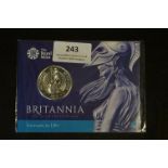 Royal Mint Britannia 2015 UK £50 Fine Silver Coin