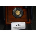 Royal Mint 2015 Quarter Sovereign Gold Proof Coin