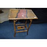 Victorian Bamboo Side Table