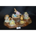 Beswick Beatrix Potter Display Stand with Five Bea