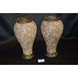 Pair of Royal Doulton Vases