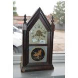 Gothic Mantel Clock by Jerome & Co USA