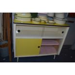 1950s Formica Topped Kitchen Unit