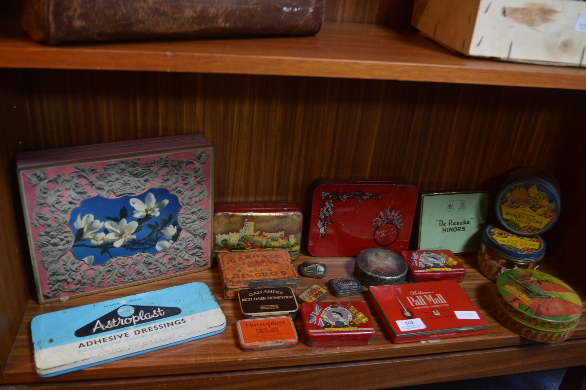 Old Tins including Clarnico Carr's Biscuits etc