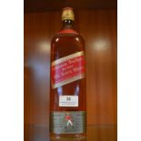 1 Litre Bottle of Johnnie Walker Red Label Scotch Whisky