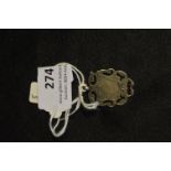 Hallmarked Silver Fob - Birmingham 1908 - 6g