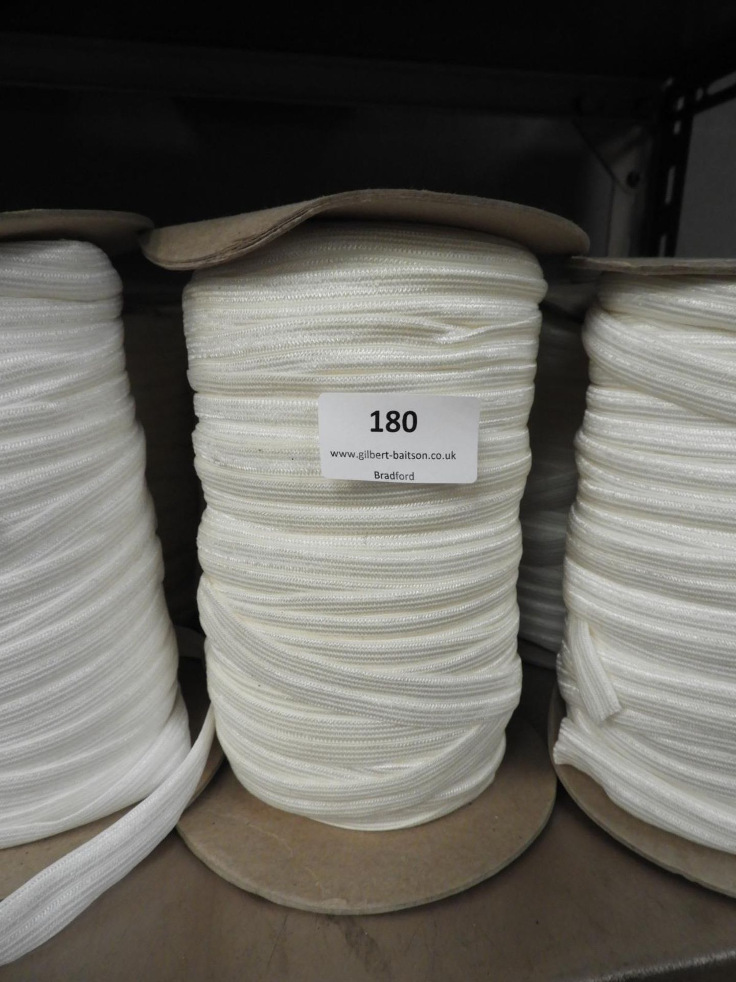 *Four Rolls of Elastic (Cream)