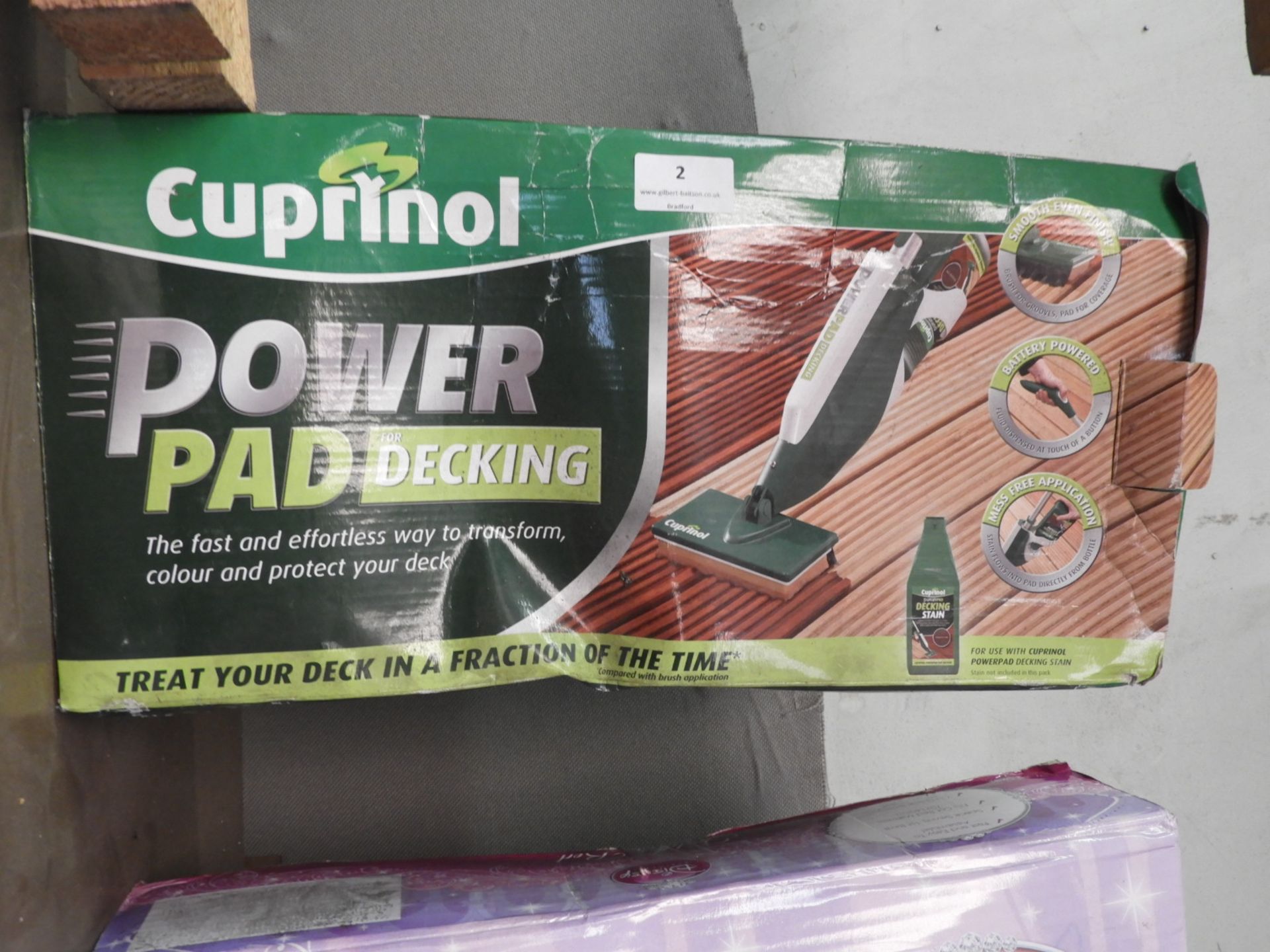 *Cuprinol Powerpad Decking Tool