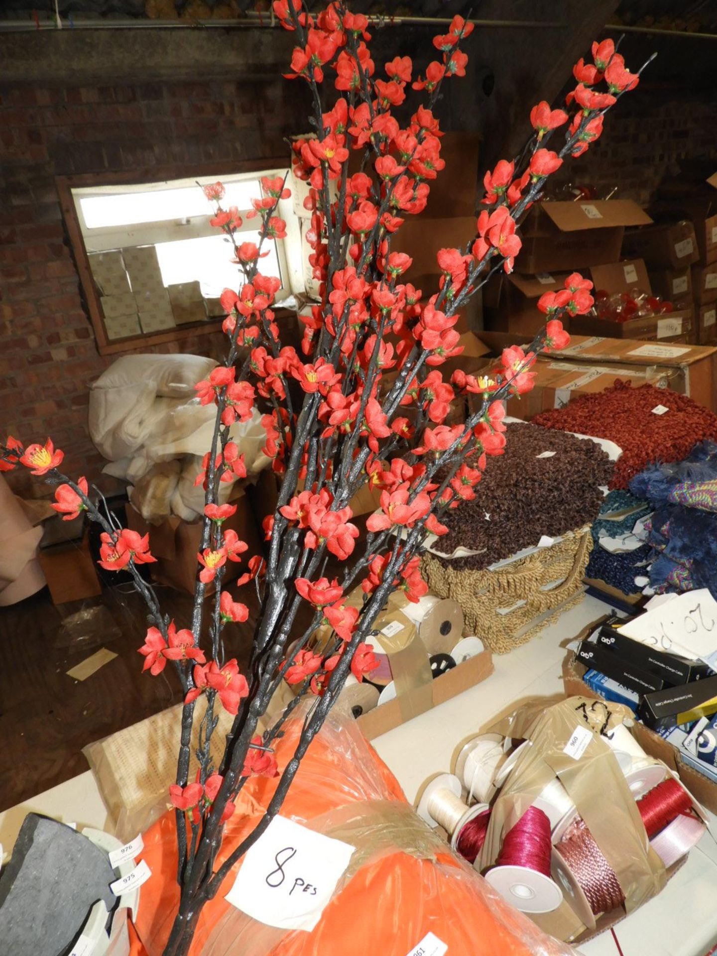 *Ten Artificial Blossom Tree Displays