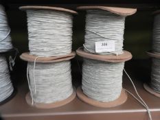 *Three Rolls of Mint Green Braided Thread