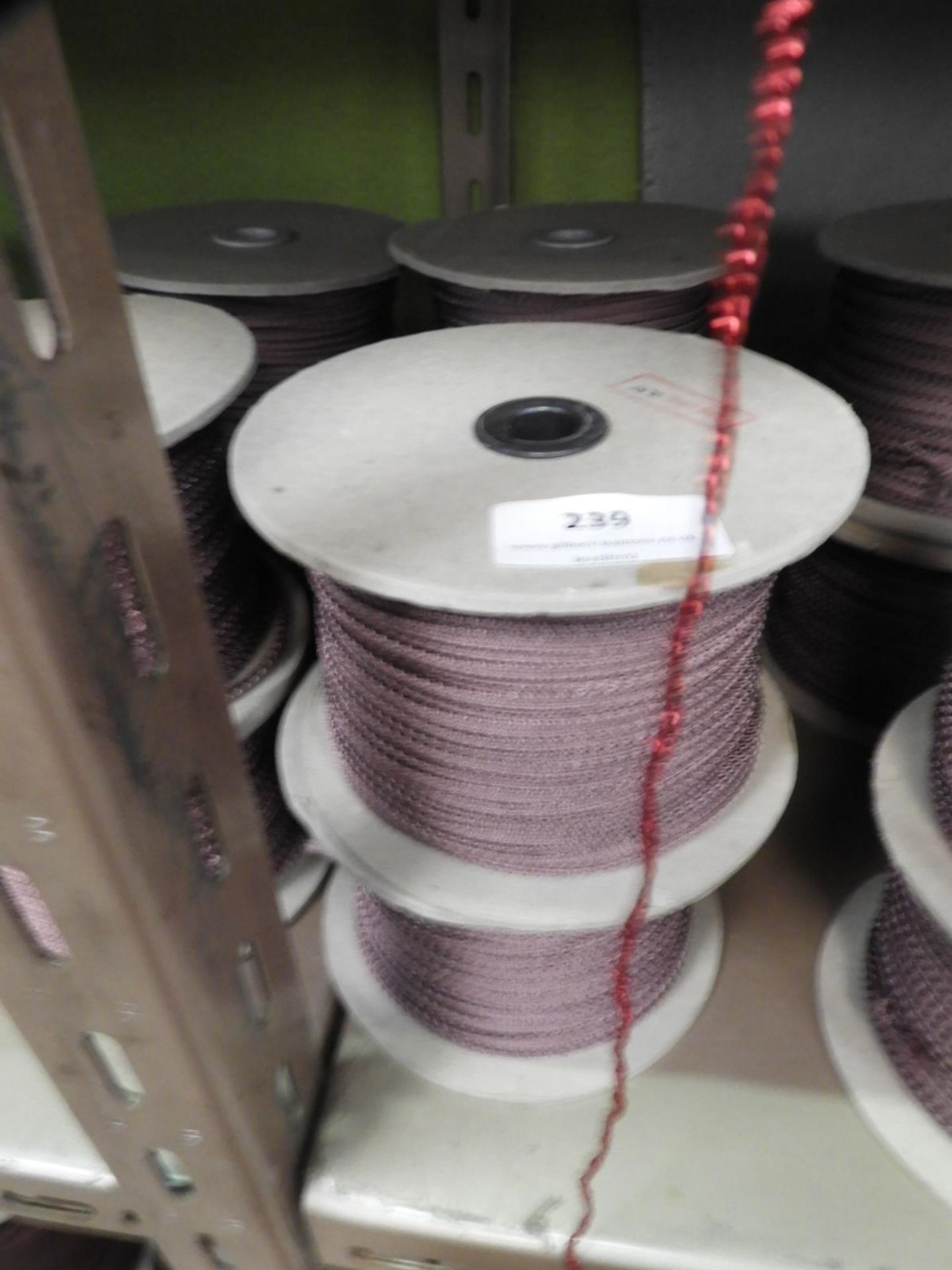 *Four 150m Rolls of Pink Braid Edging