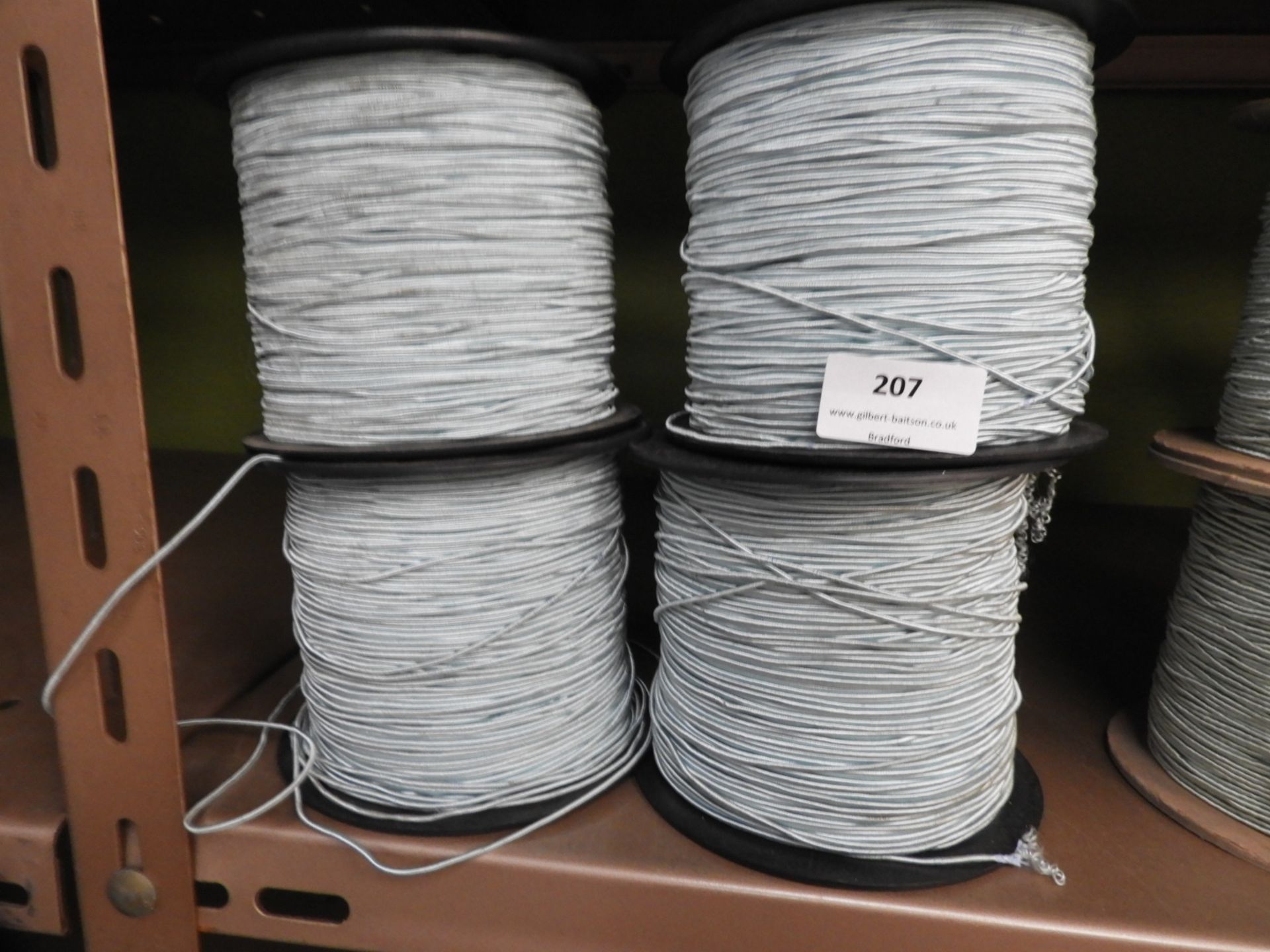 *Four Rolls of Baby Blue Braided Thread