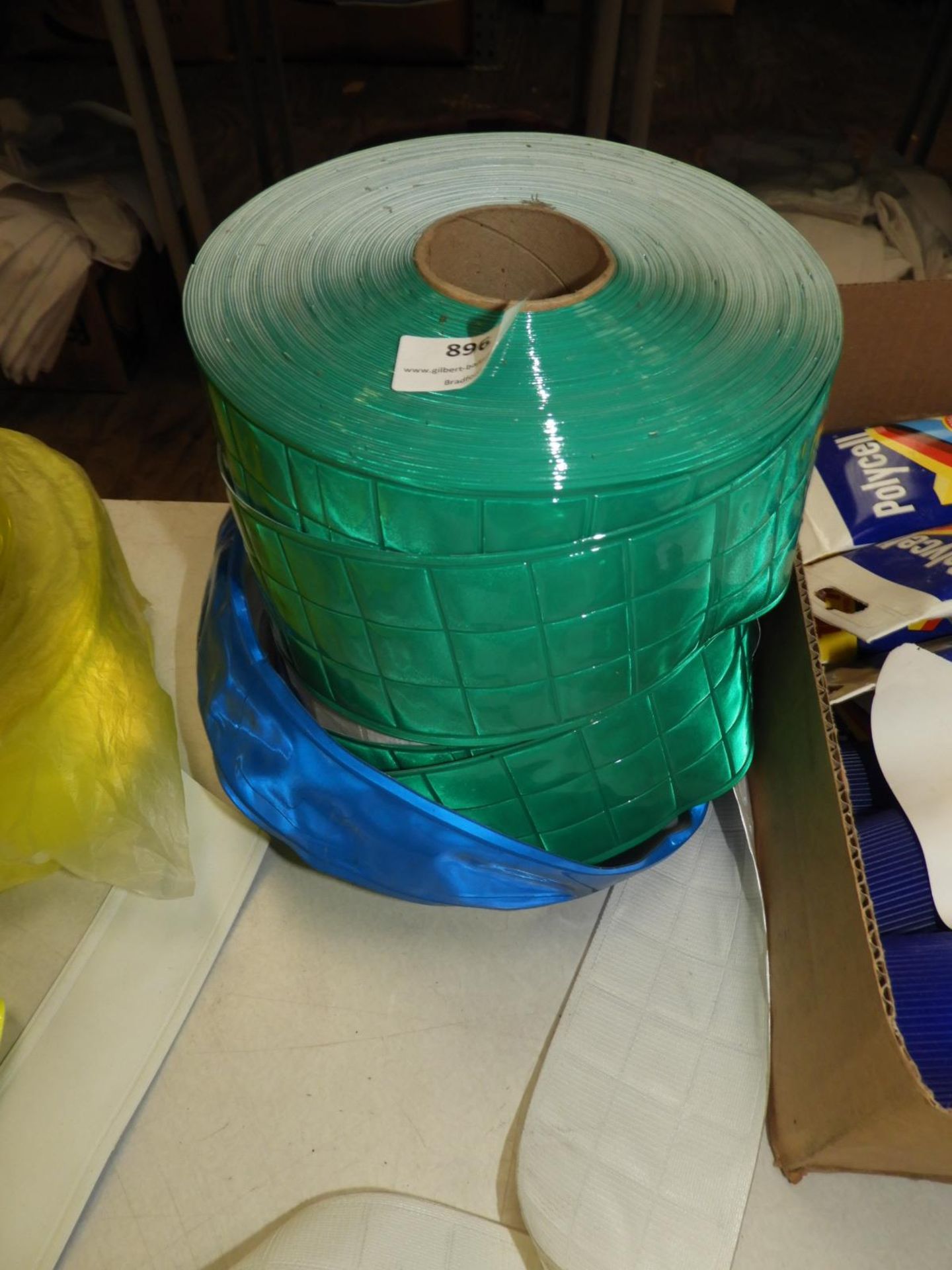 *Two Rolls of Reflective Stich on Tape (1x Blue, 1