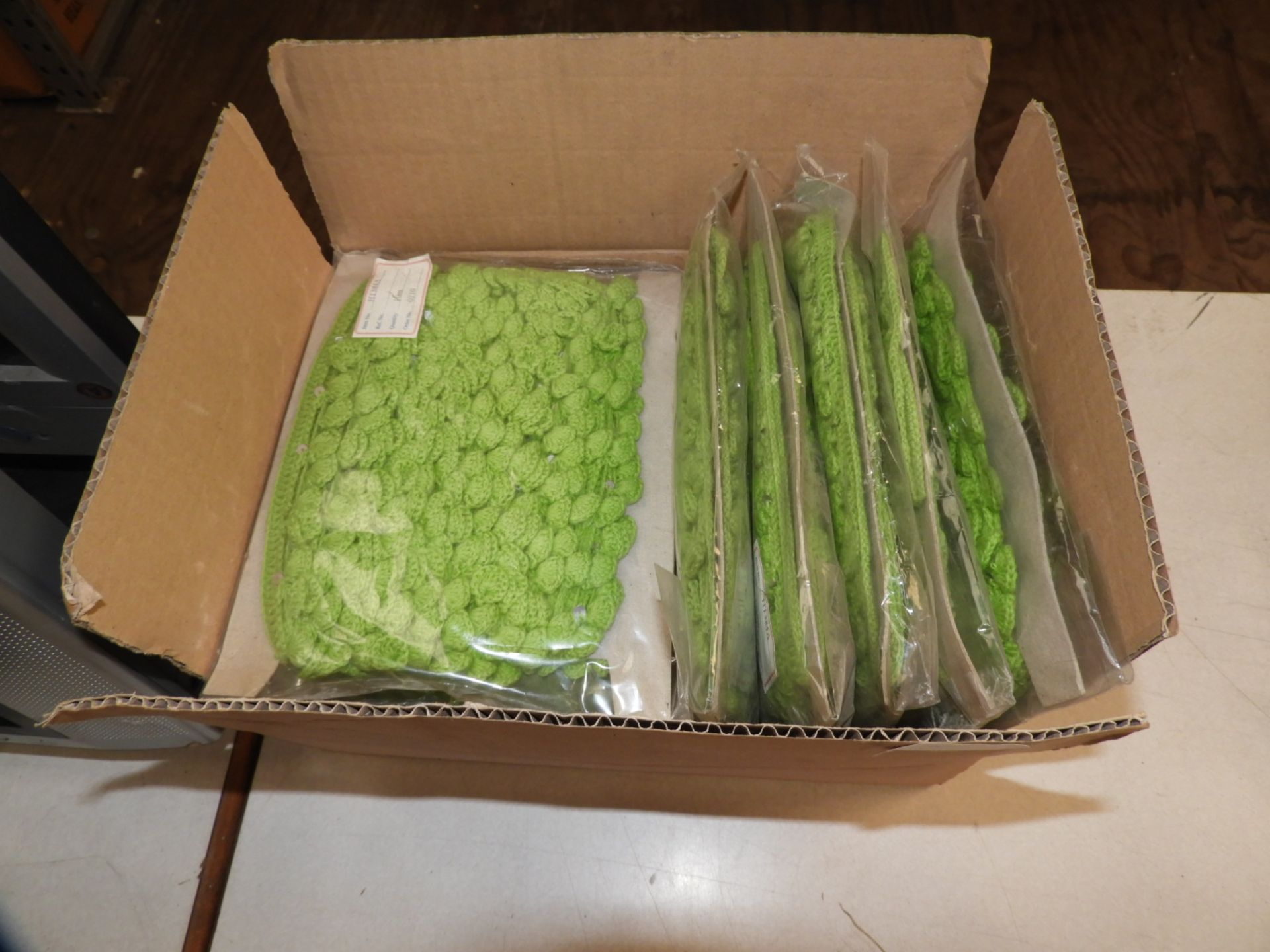 *Box of Lime Green Fringing